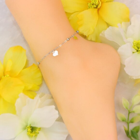 Minimalist Anklet, Sleek & Modern Design, Women’s Fashion, YC110219-A - Picture 8 of 10